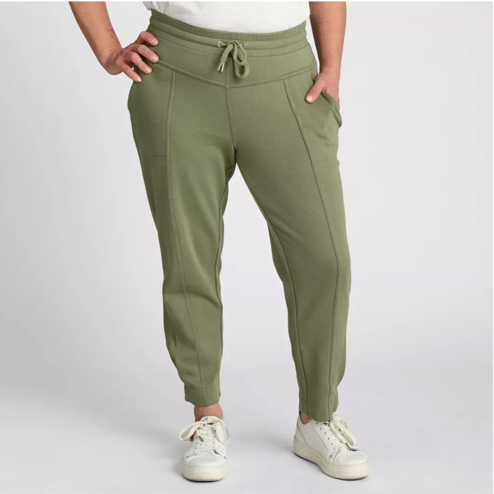Women's Olive‎ Relaxed Restyled Seamed Ankle Pant